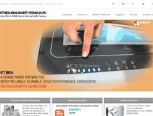 Tablet Screenshot of kobraindia.com